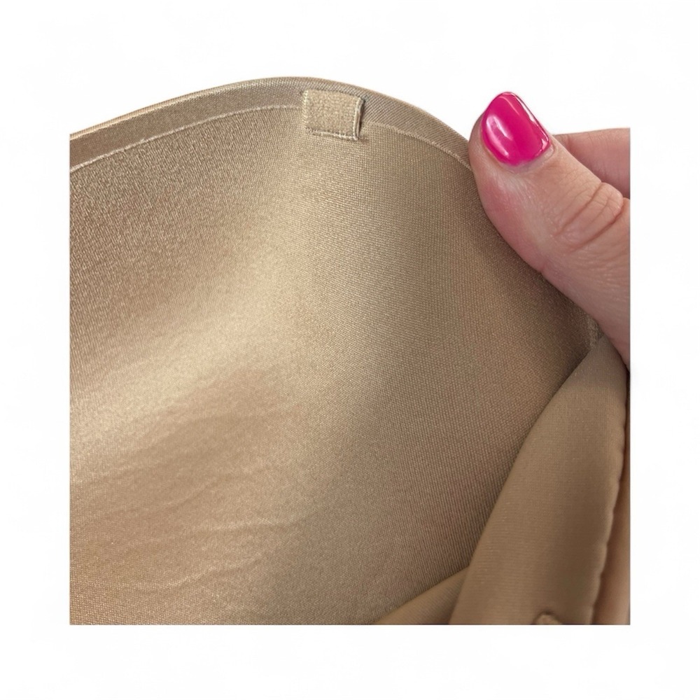 Victoria's Secret sz 34D Strapless Nude Bra w/ Non-Slip Sides Prom Bride Formal - Picture 2 of 8